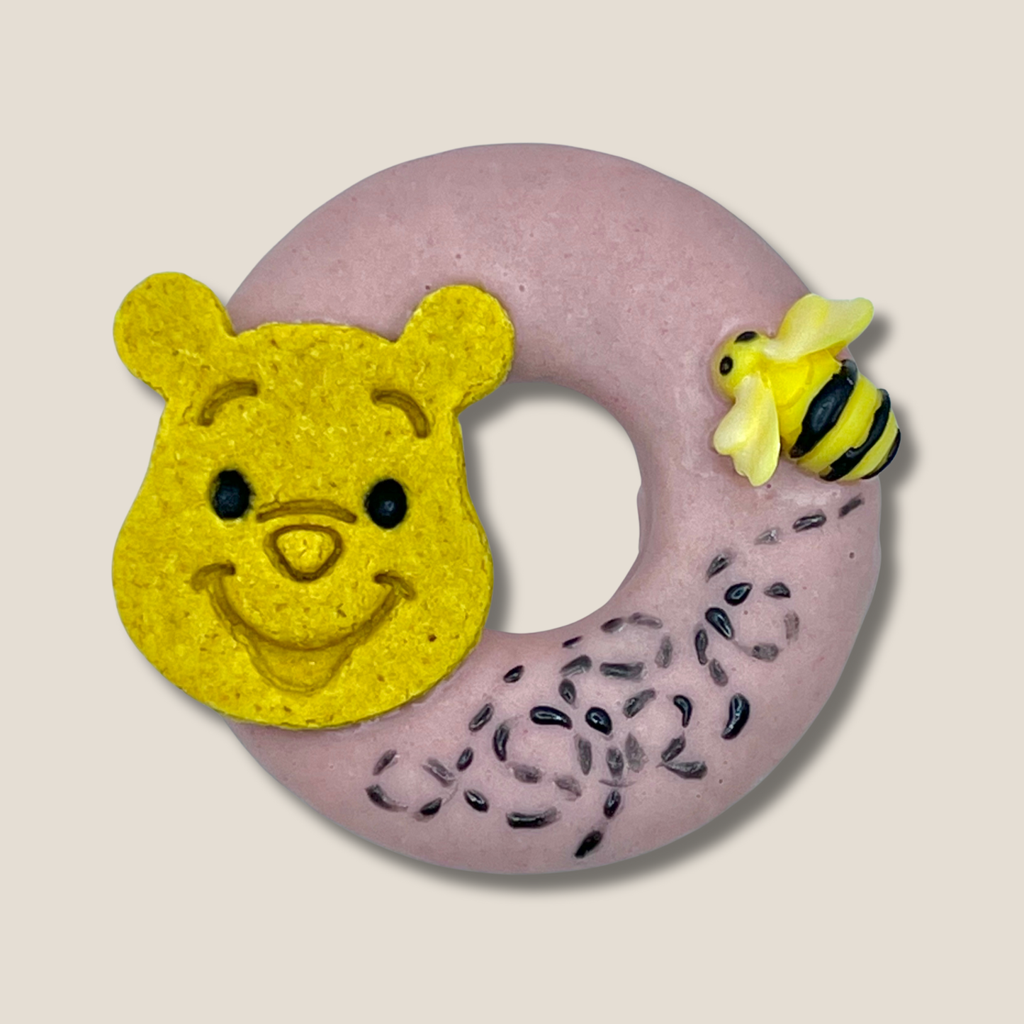 Pooh Bear Donut Cookie